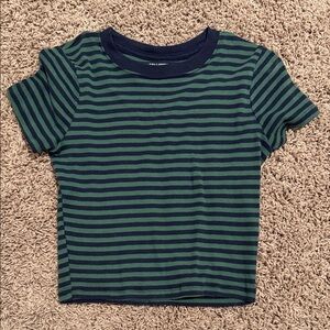 Hollister striped baby tee